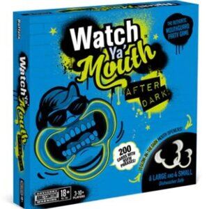 Watch Ya Mouth After Dark Board Game (Adult Content Advisory Warning. Ages 18+)